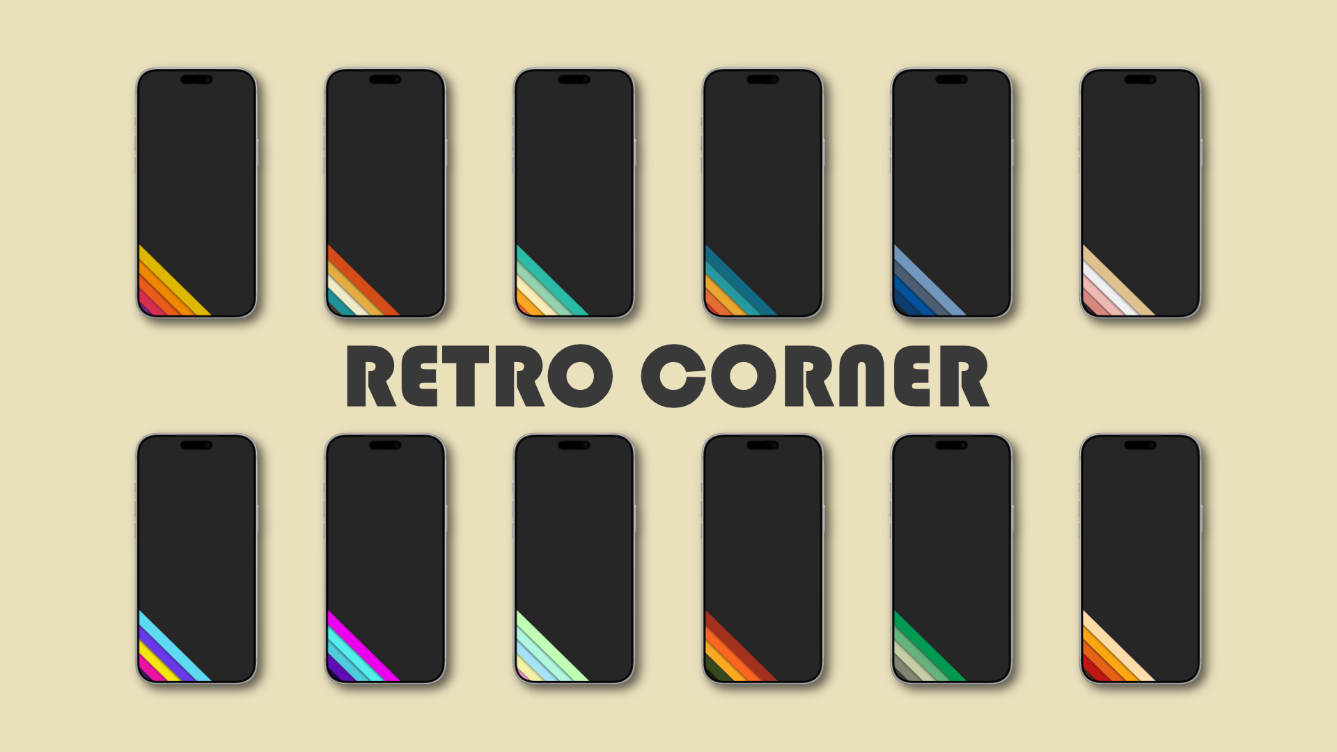 Retro Corner Wallpaper Pack